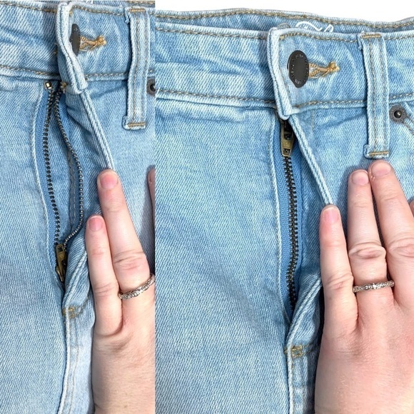 Universal Thread Denim Walley Mini Skirt Size 4 - Picture 5 of 16